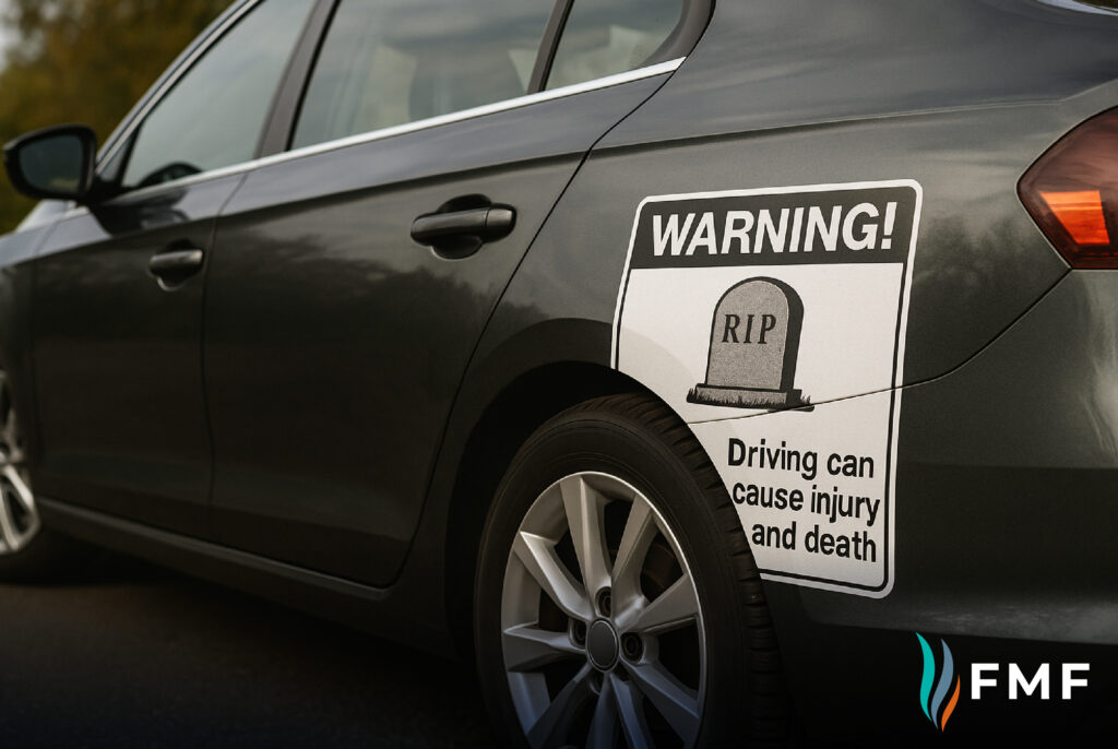 Cars cause accidents and death too.